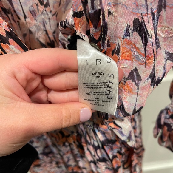 IRO Mercy floral romper - Size 6 - Picture 3 of 4